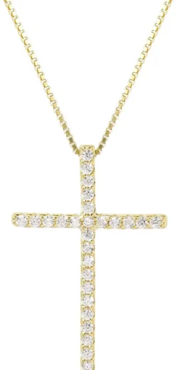 Bijou Brigitte Ketten 925Er Silber|Ketten Gold>Kette - Gleaming Cross gold