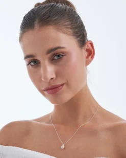 Bijou Brigitte Blumenschmuck|Ketten 925Er Silber>Kette - Gleaming Daisy silber