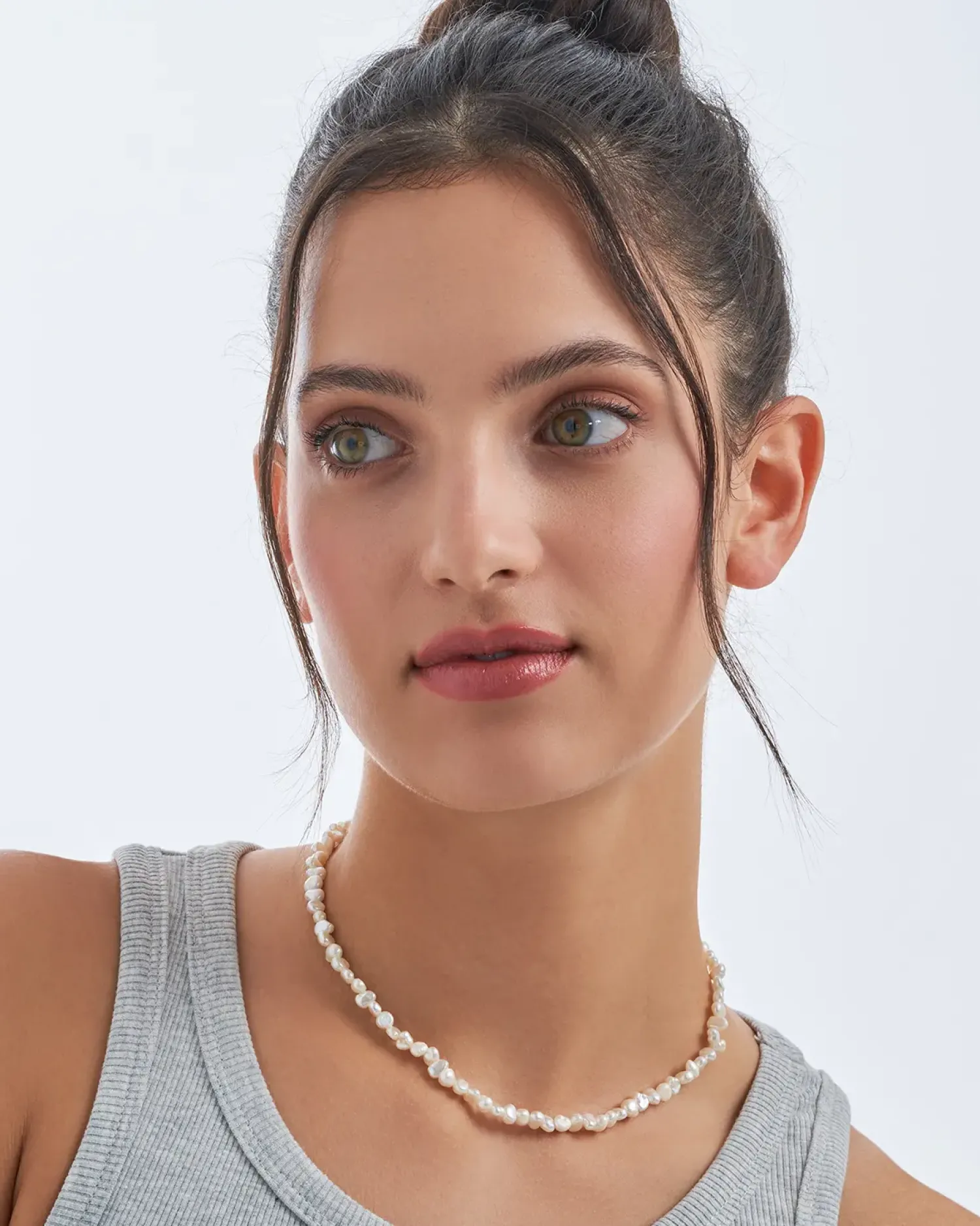 Bijou Brigitte Perlenschmuck|Perlenketten>Kette - Gleaming Pearl weiß