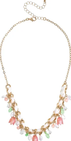 Bijou Brigitte Bunter Schmuck>Kette - Gleaming Tulip mehrfarbig