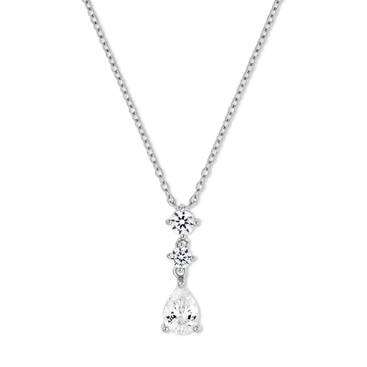 Bijou Brigitte Silver Crystals|Ketten 925Er Silber>Kette - Gleamy Sensation silber