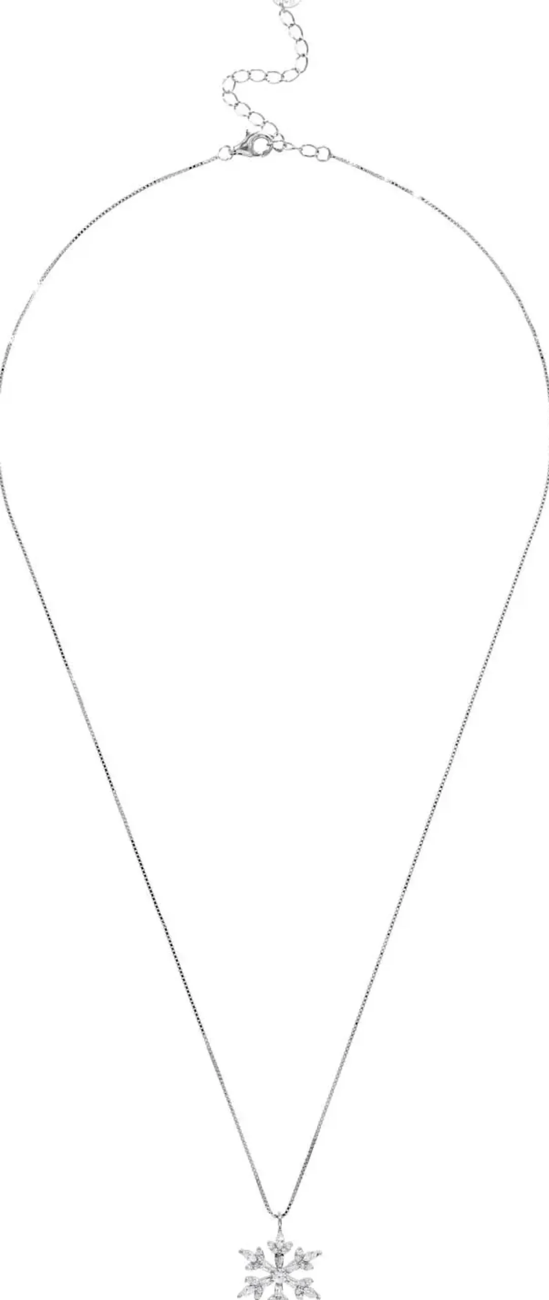 Bijou Brigitte Ketten 925Er Silber|Silver Crystals>Kette - Glitter Snowflake silber