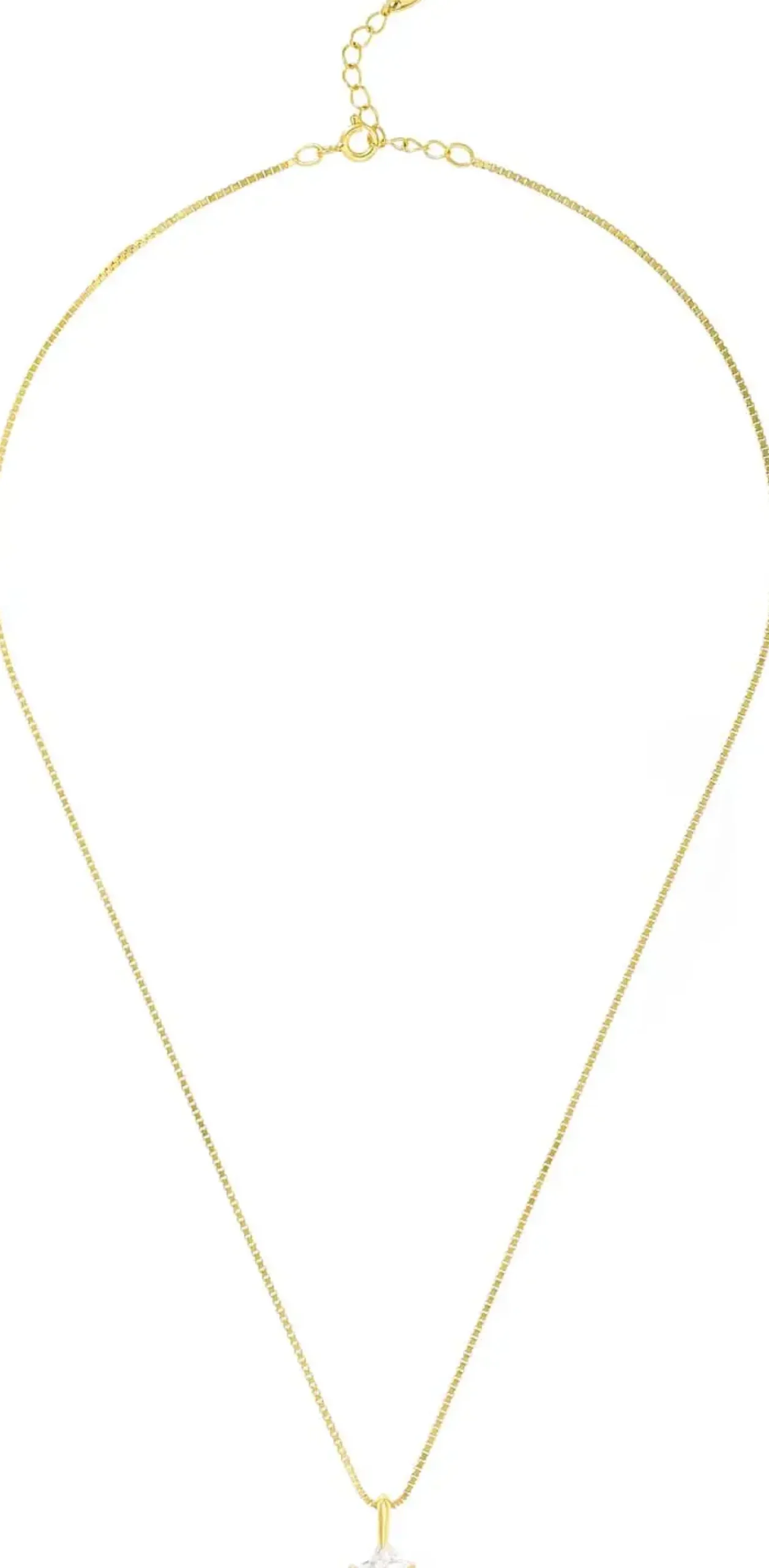 Bijou Brigitte Silver Crystals|Für Bestimmte Personen>Kette - Glowy Square gold