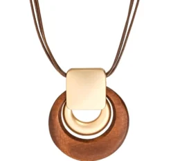 Bijou Brigitte Statement-Ketten|Ketten Gold>Kette - Golden Brightness gold, braun