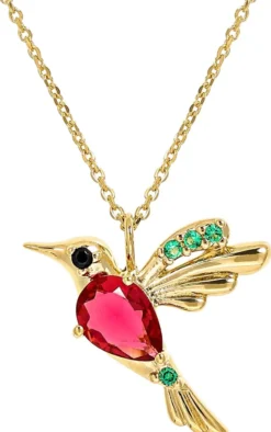 Bijou Brigitte Ketten 925Er Silber|Ketten Gold>Kette - Golden Feathers gold, mehrfarbig