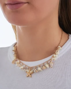 Bijou Brigitte Maritimer Schmuck|Ketten Gold>Kette - en Shells gold
