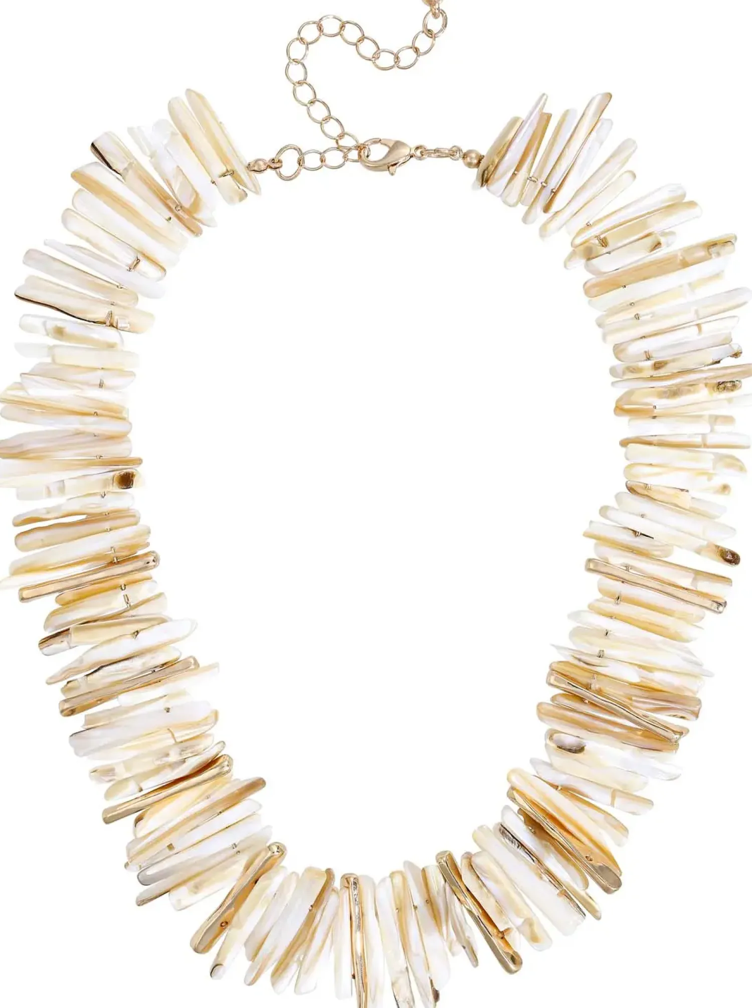 Bijou Brigitte Maritimer Schmuck|Statement-Ketten>Kette - Golden Shore beige, braun, gold