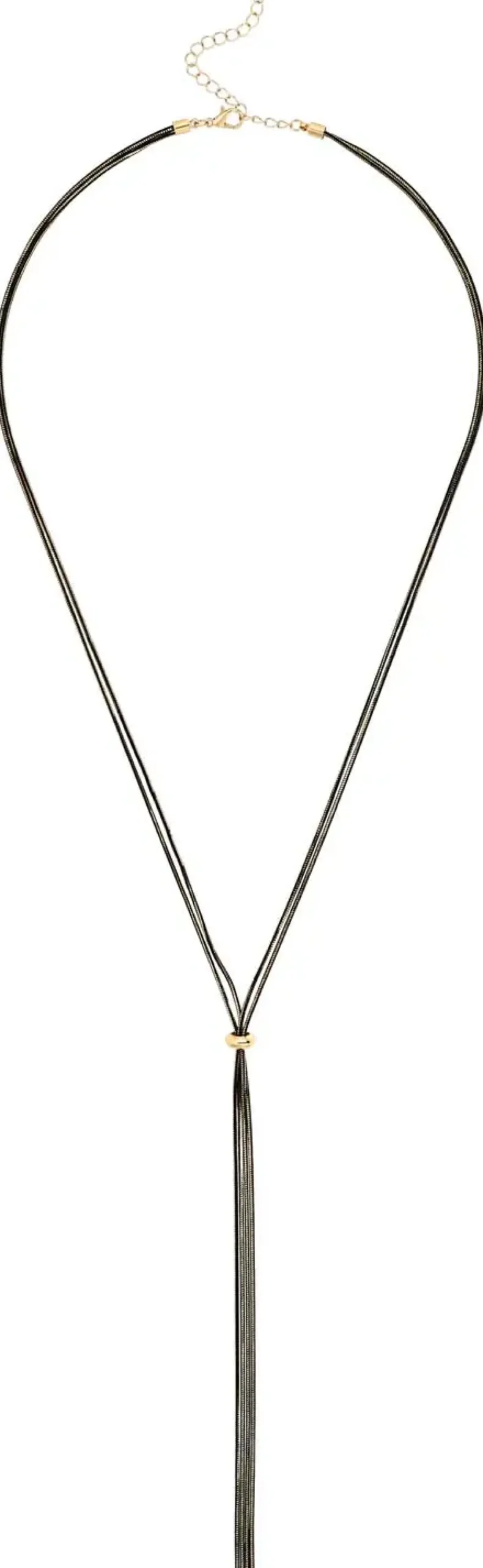 Bijou Brigitte Layering-Ketten|Ketten Gold>Kette - Golden Sleek schwarz, gold