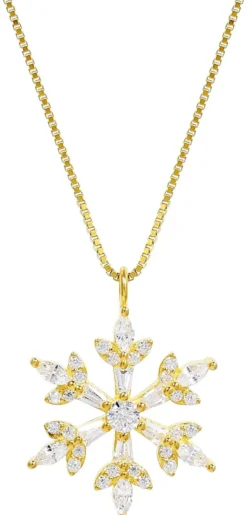 Bijou Brigitte Ketten 925Er Silber|Ketten Gold>Kette - en Snowflake gold