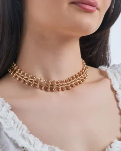 Bijou Brigitte Statement-Ketten|Ketten Gold>Kette - en V gold