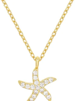 Bijou Brigitte Silver Crystals|Maritimer Schmuck>Kette - Starlight gold