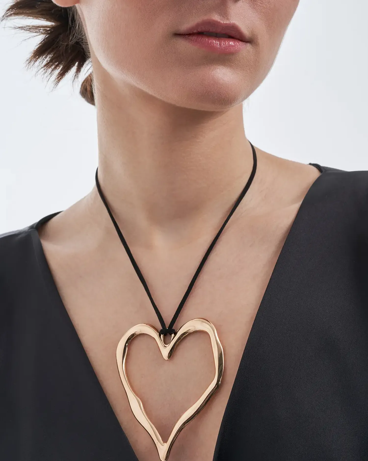Bijou Brigitte Statement-Ketten|Ketten Gold>Kette - Great Heart gold