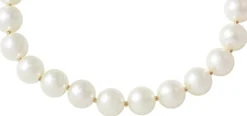 Bijou Brigitte Perlenschmuck|Perlenketten>Kette - Große Perle weiß