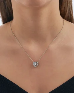 Bijou Brigitte Für Bestimmte Personen>Kette - Halo Heart silber