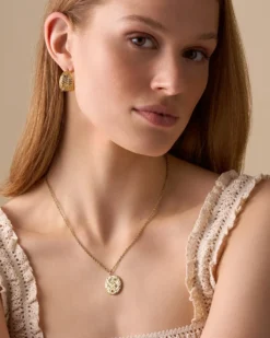 Bijou Brigitte Edelstahlketten|Wasserfester Schmuck>Kette - Hammered Vibe gold