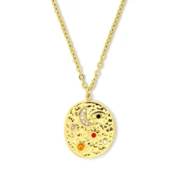Bijou Brigitte Edelstahlketten|Wasserfester Schmuck>Kette - Hammered Vibe gold