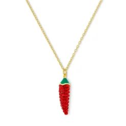Bijou Brigitte Ketten 925Er Silber|Ketten 925Er Silber>Kette - Hot Chilli rot