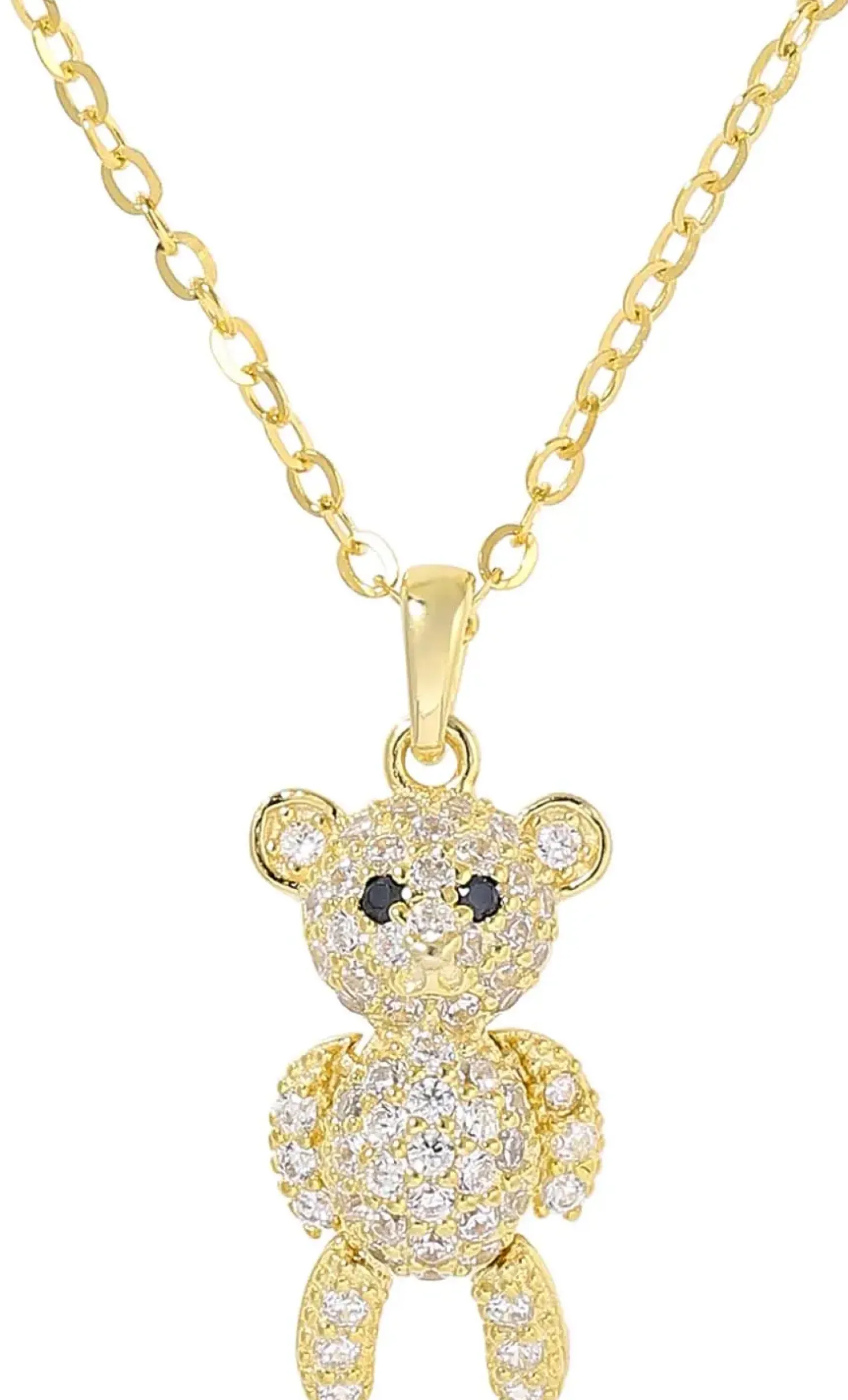 Bijou Brigitte Ketten 925Er Silber|Ketten Gold>Kette - Icy Teddy gold