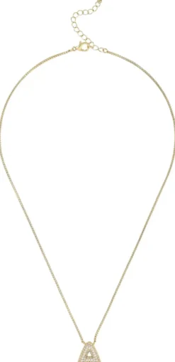 Bijou Brigitte Ketten Gold>Kette - Initial A gold