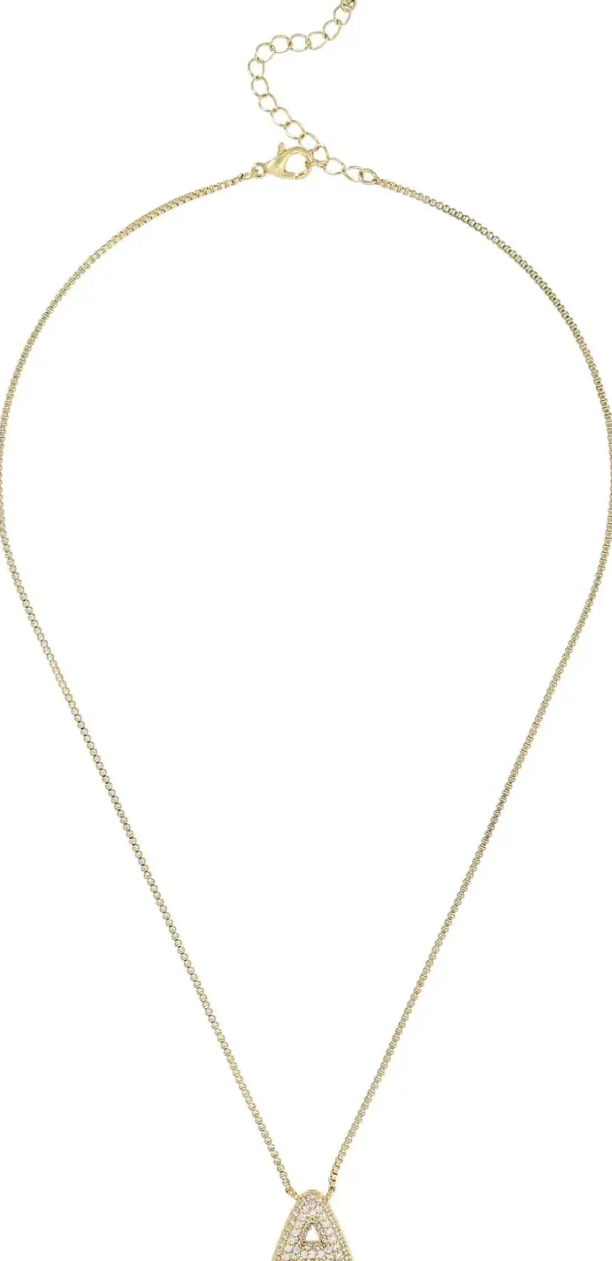 Bijou Brigitte Ketten Gold>Kette - Initial A gold