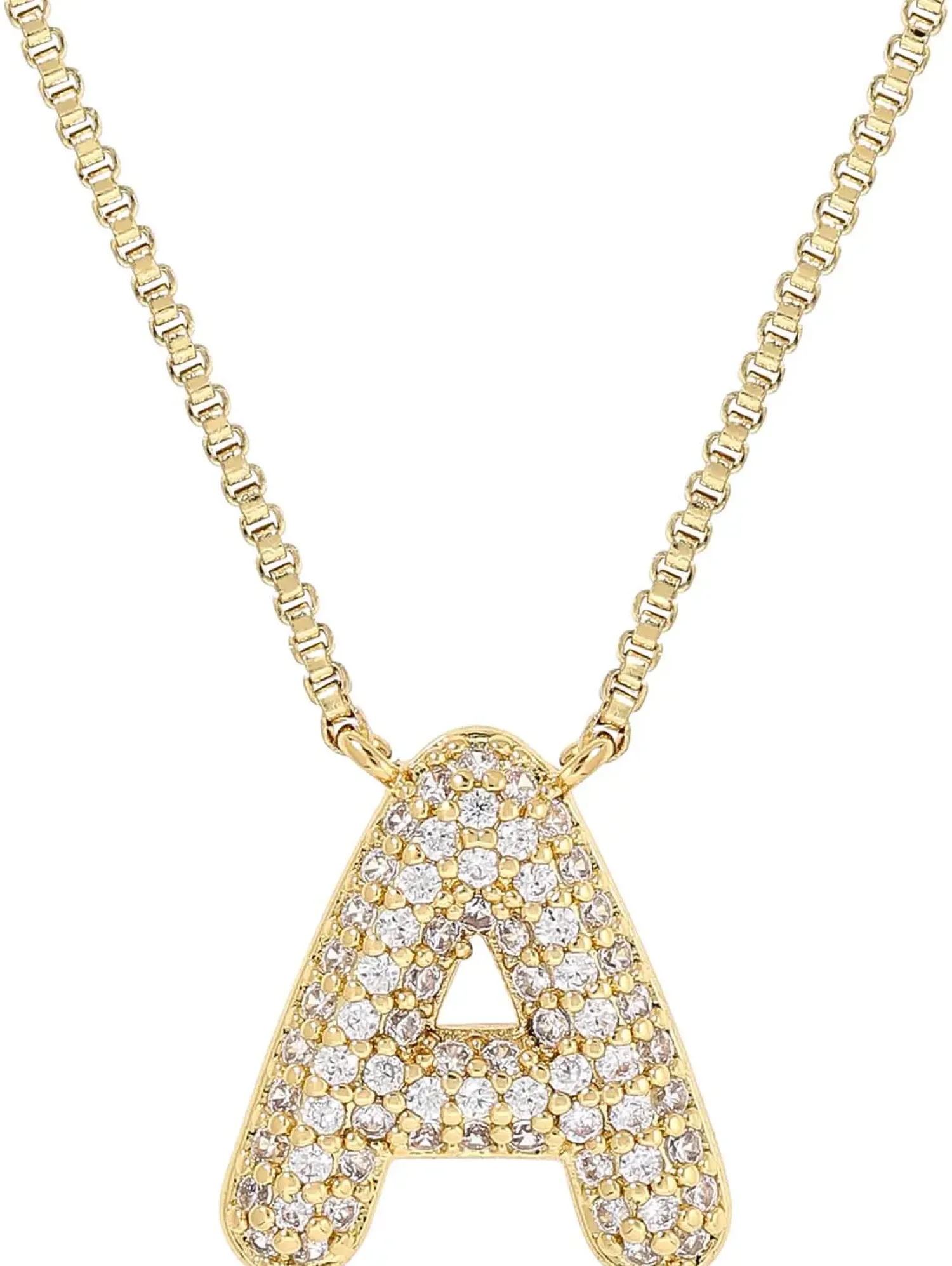 Bijou Brigitte Ketten Gold>Kette - Initial A gold