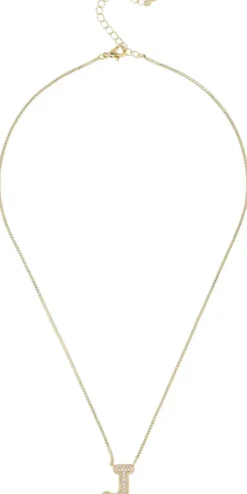 Bijou Brigitte Ketten Gold>Kette - Initial J gold
