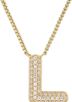 Bijou Brigitte Ketten Gold>Kette - Initial L gold