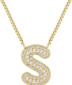 Bijou Brigitte Ketten Gold>Kette - Initial S gold