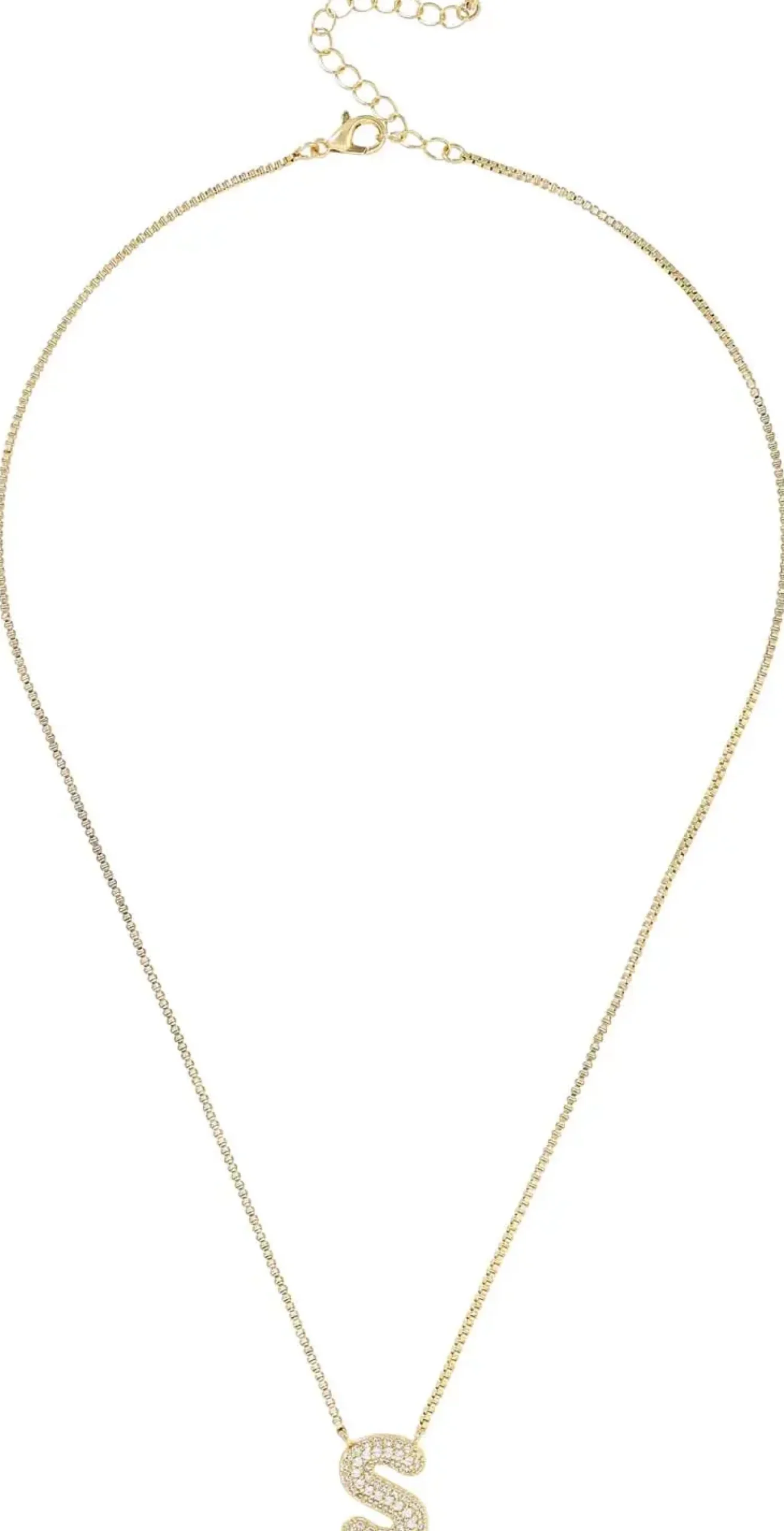 Bijou Brigitte Ketten Gold>Kette - Initial S gold