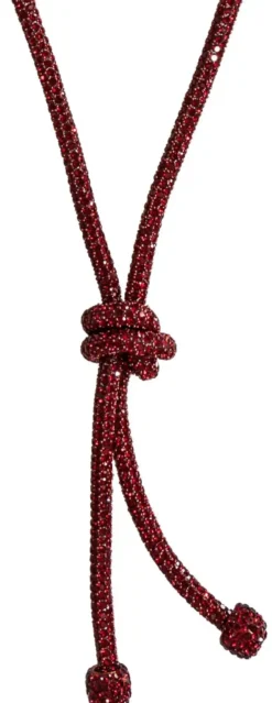 Bijou Brigitte Statement-Ketten>Kette - Knotted Red rot