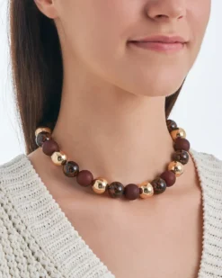 Bijou Brigitte Statement-Ketten|Leo-Schmuck><noscript><img width=