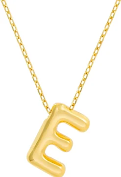 Bijou Brigitte Ketten Gold>Kette - Letter E gold