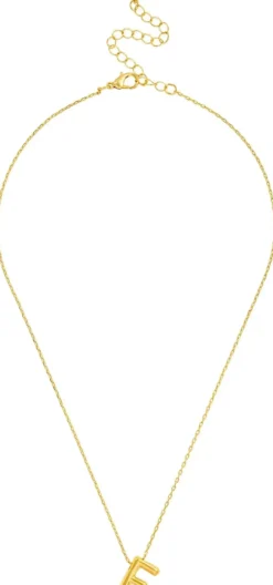 Bijou Brigitte Ketten Gold>Kette - Letter F gold
