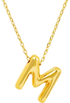 Bijou Brigitte Ketten Gold>Kette - Letter M gold
