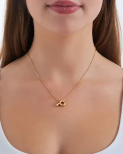 Bijou Brigitte Ketten Gold>Kette - Letter P gold
