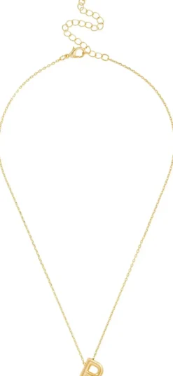 Bijou Brigitte Ketten Gold>Kette - Letter P gold