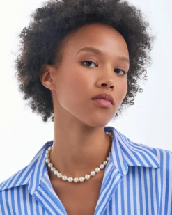 Bijou Brigitte Perlenschmuck|Perlenketten>Kette - Light Pearls weiß