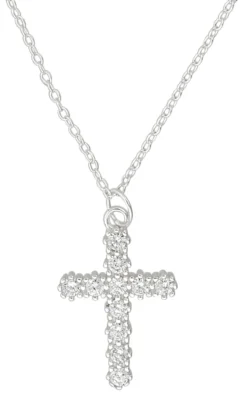 Bijou Brigitte Ketten 925Er Silber|Ketten 925Er Silber>Kette - Little Cross silber