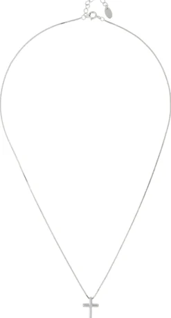 Bijou Brigitte Ketten 925Er Silber|Ketten 925Er Silber>Kette - Little Silver Cross silber