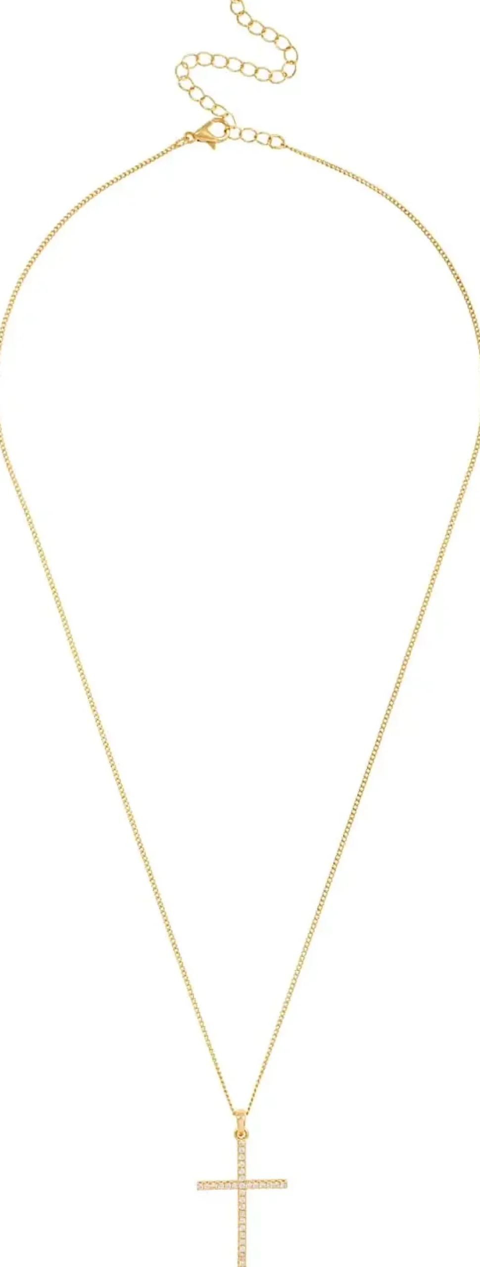 Bijou Brigitte Ketten Gold>Kette - Long Cross gold