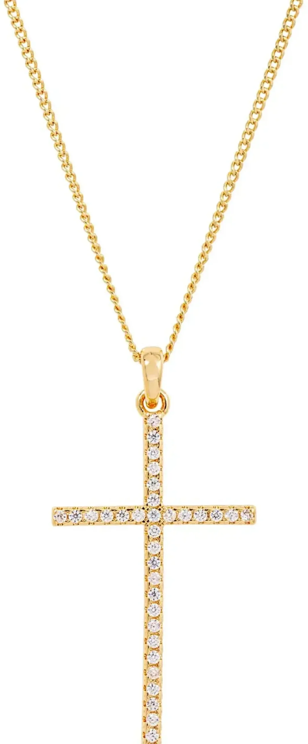 Bijou Brigitte Ketten Gold>Kette - Long Cross gold