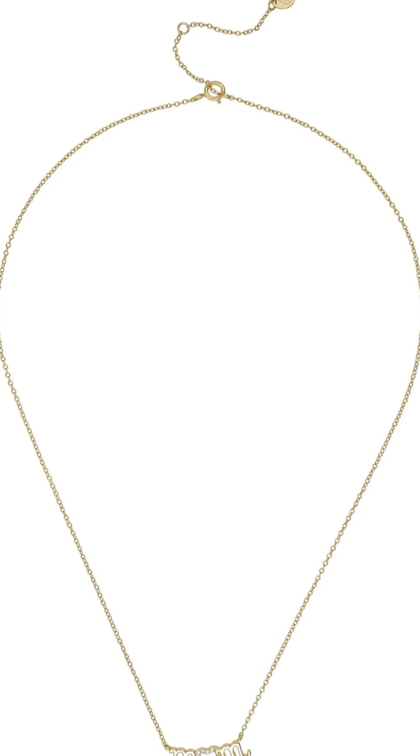 Bijou Brigitte Silver Crystals|Ketten 925Er Silber>Kette - Loving Mom gold