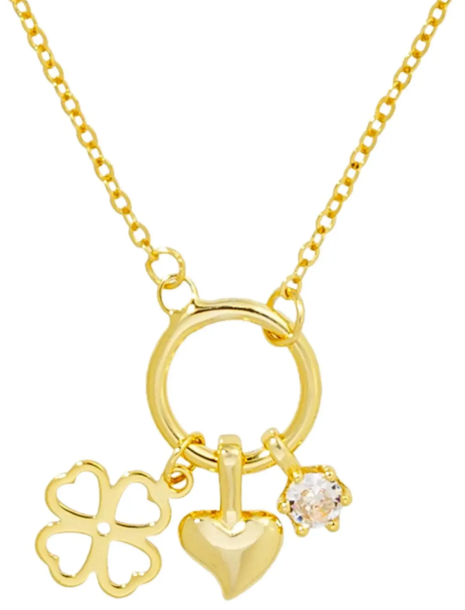 Bijou Brigitte Silver Crystals|Ketten 925Er Silber>Kette - Lucky Pendants gold