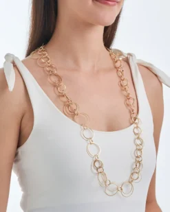 Bijou Brigitte Ketten Gold>Kette - Many en Circle gold