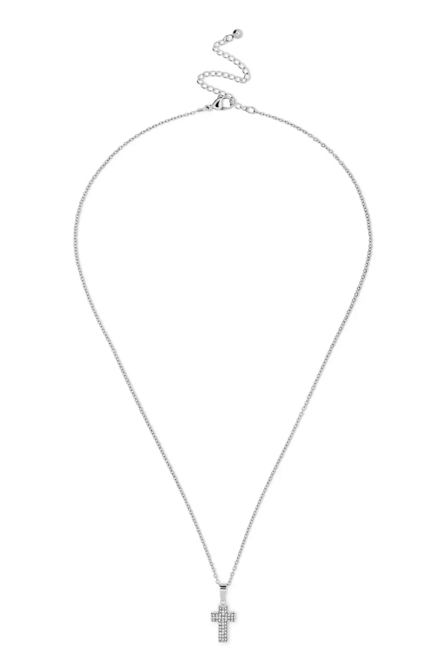 Bijou Brigitte Edelstahlketten|Edelstahlschmuck In Silber>Kette - Meaningful Cross silber