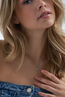 Bijou Brigitte Ketten 925Er Silber|Silver Crystals>Kette - Mesmerizing Sky silber