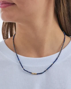 Bijou Brigitte Boho-Schmuck>Kette - Midnight Lapis blau