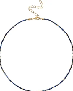 Bijou Brigitte Boho-Schmuck>Kette - Midnight Lapis blau