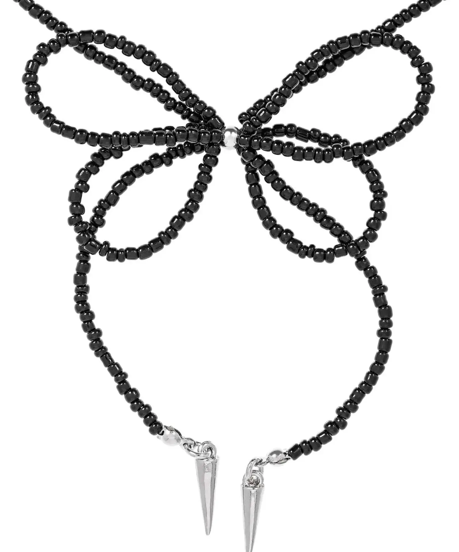Bijou Brigitte Statement-Ketten>Kette - Midnight Spikes schwarz