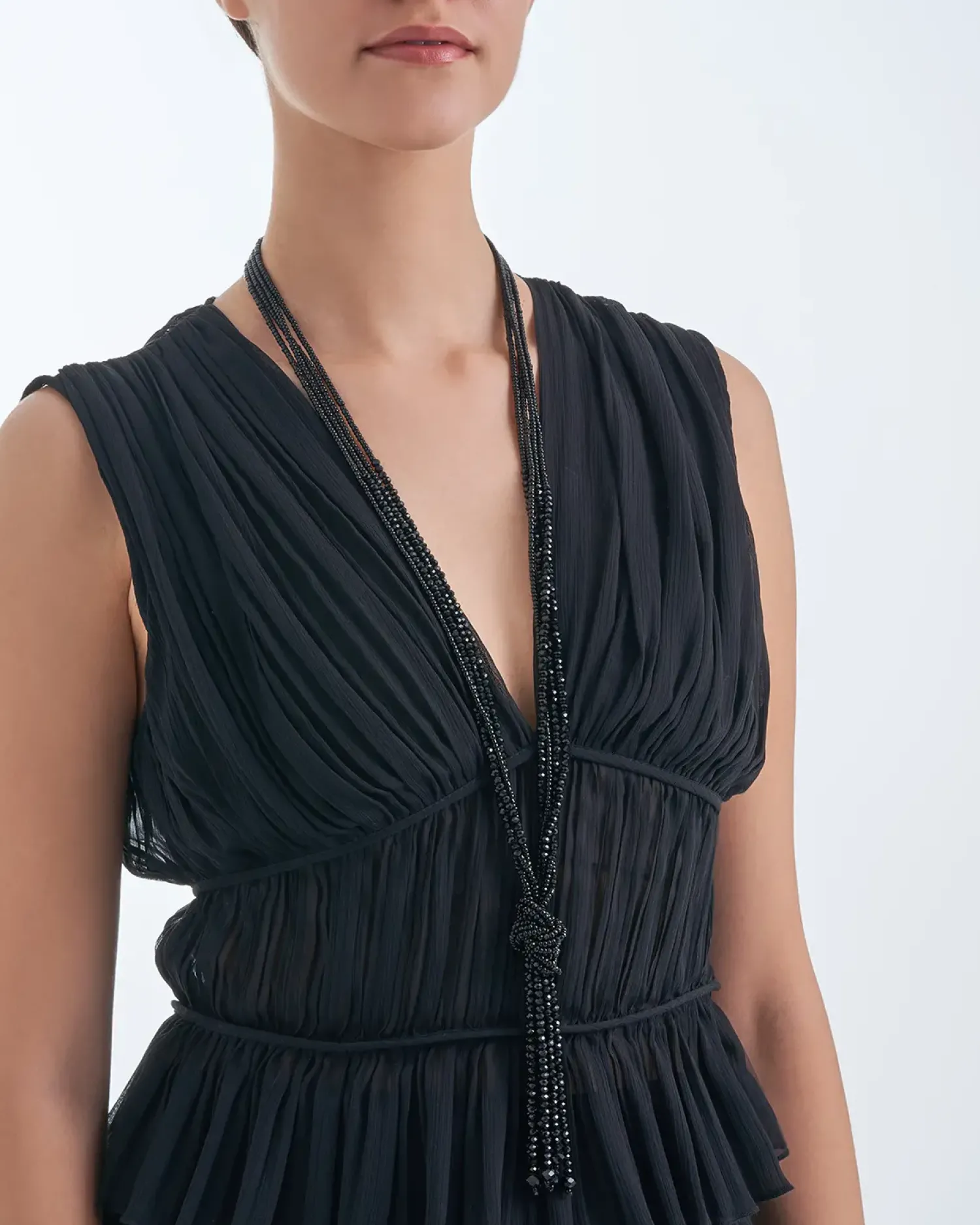 Bijou Brigitte Statement-Ketten>Kette - Midnight Twist schwarz
